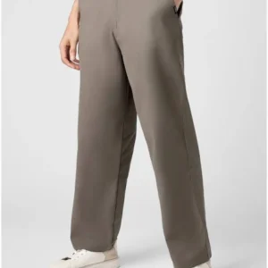 Men’s Loose Baggy Fit Solid Chino Trousers